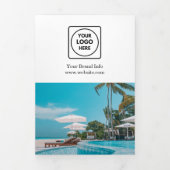 Modern Business Logo | Simple Trifold Design (Cover)