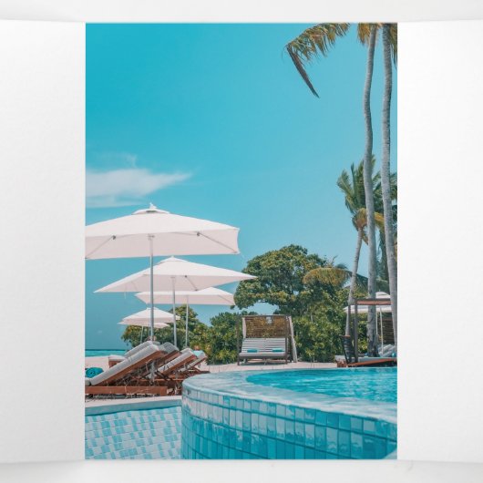 Modern Business Logo | Simple Trifold Design (Inside Middle)