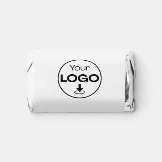 Modern Business Logo Stylish White Promotional Hershey's Miniatures