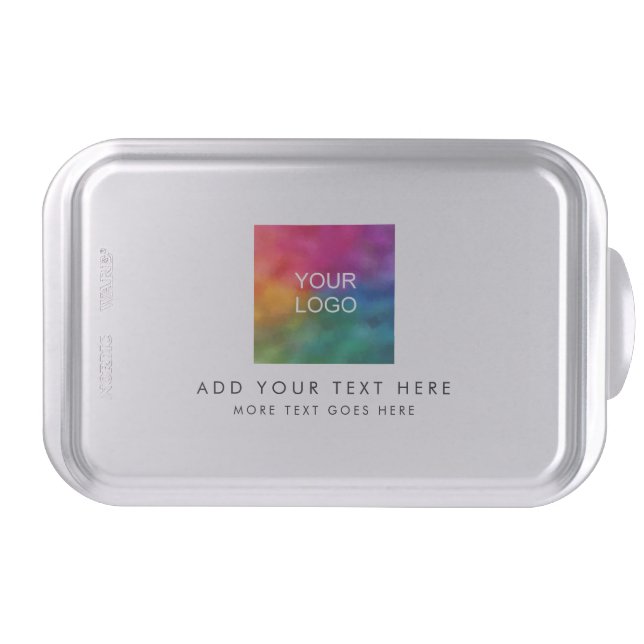 Modern Business Logo Template Best Create Your Own Cake Pan (Front)