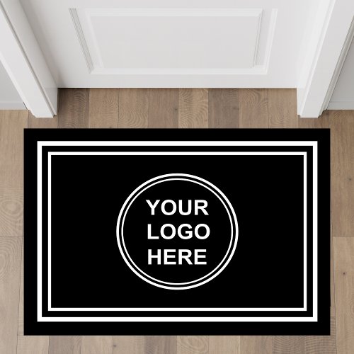 Modern Business Logo Template Black Rug
