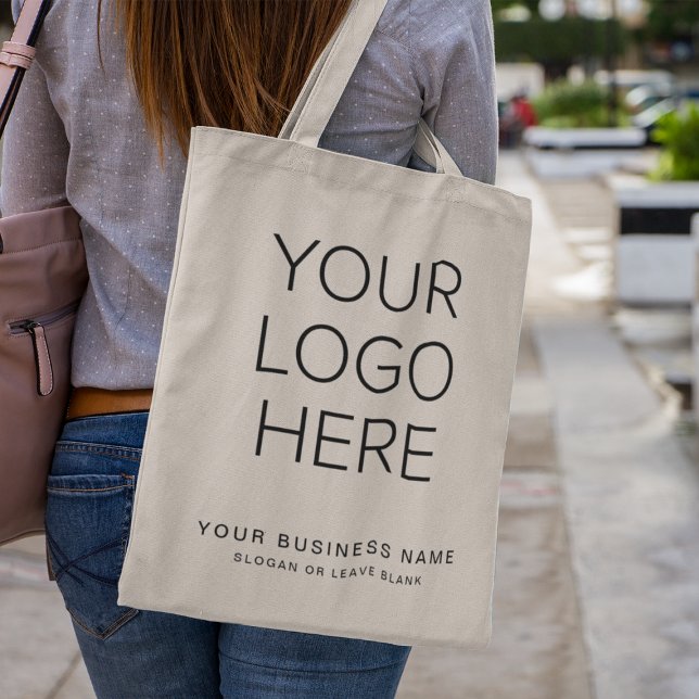Modern Business Logo Tote Bag (Creator Uploaded)