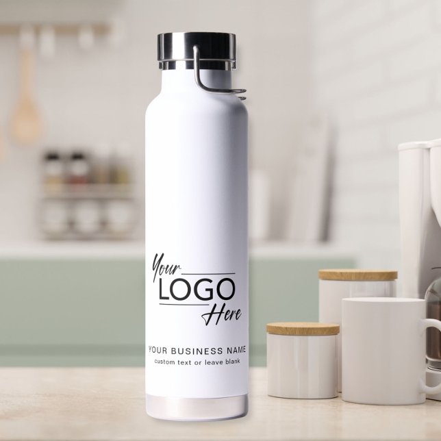 Modern Business Logo Water Bottle (Creator Uploaded)