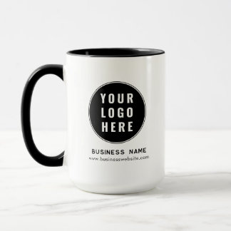 Modern Business Logo Website Custom Promotional Mug