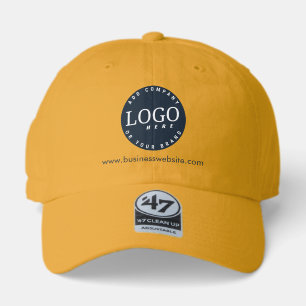 Modern Business Logo Website Employees 47 Brand Hat