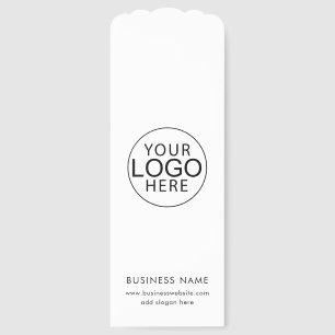 Modern Business Logo Website Promotional Custom Bookmarks