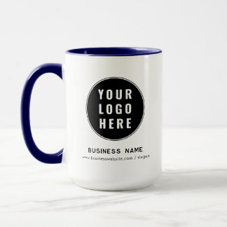 Modern Business Logo Website Promotional Custom Mug