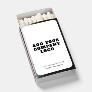 Modern Business Logo Website Promotional Matchboxes