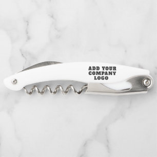 Modern Business Logo Website Promotional Waiter's Corkscrew