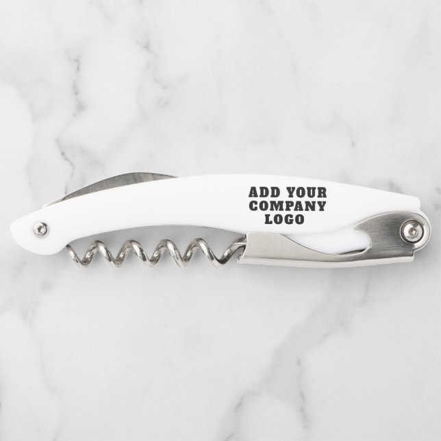 Modern Business Logo Website Promotional Waiter's Corkscrew (Back)
