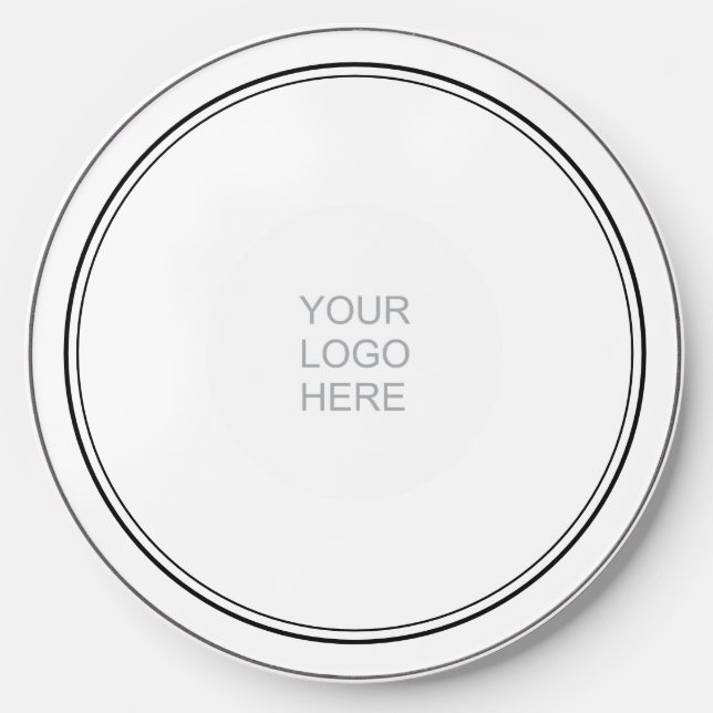Modern Business Logo Wireless Charger (Front)
