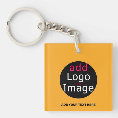 Modern Business Macaroni  Cheese Hue  Keychain