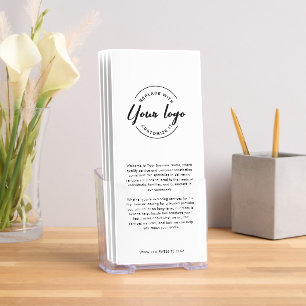 Modern Business Marketing Logo Info Minimalist Brochure