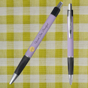 Modern Business Name and Logo Promotional Pen