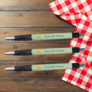 Modern Business Name and Logo Promotional Pen