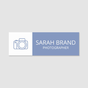 Modern Business Name tag with Logo