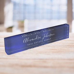 Name Desk / Acrylic Name Plate / Acrylic Table Name Board (7x20) 1 Side