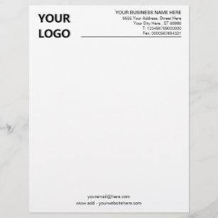 Modern Business Office Letterhead and Logo
