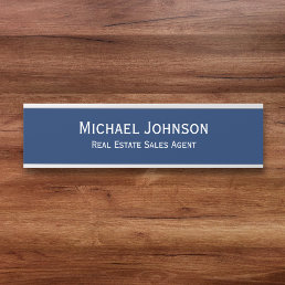 Modern Business Office Name Title Professional Door Sign
