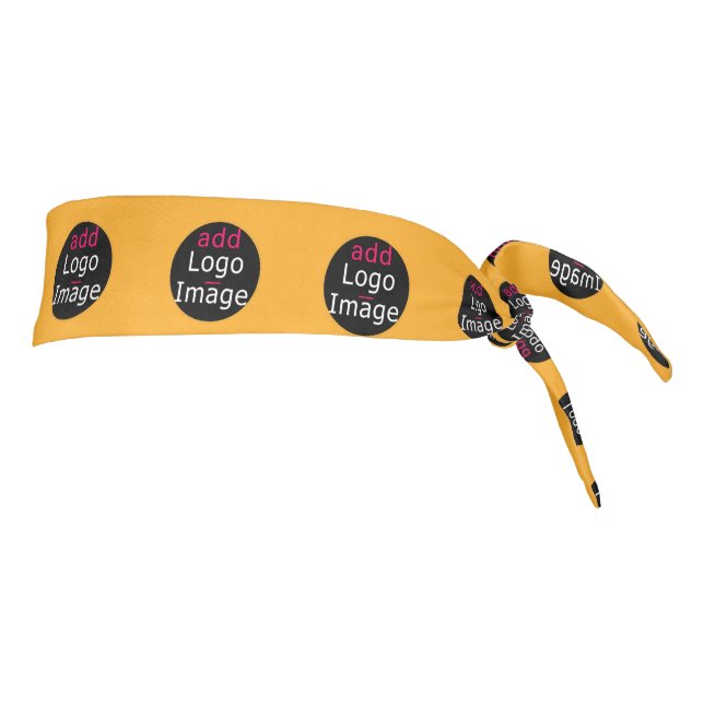 Modern Business Promo Custom Macaroni & Cheese Tie Headband (Rotate 90)