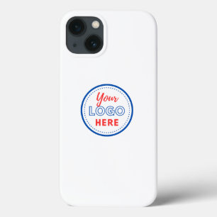 Modern Business Promotional Logo Advertising iPhone 13 Case