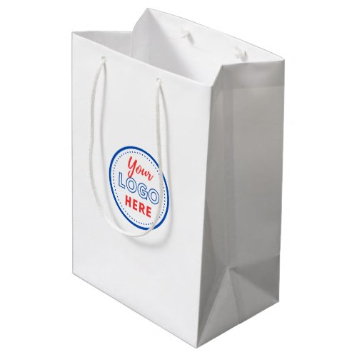 Modern Business Promotional Logo Advertising Medium Gift Bag