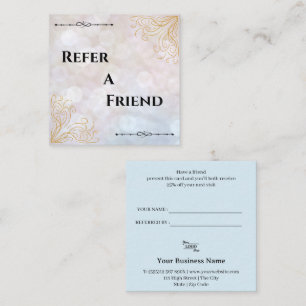 Modern Business Refer a Friend Professional Referral Card