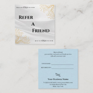 Modern Business Refer a Friend Professional Referral Card