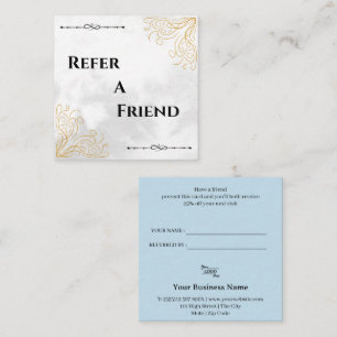 Modern Business Refer a Friend Professional Referral Card