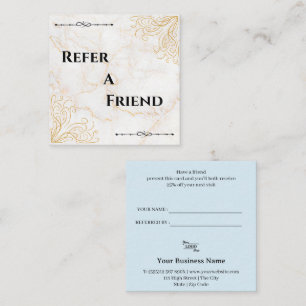 Modern Business Refer a Friend Professional Referral Card