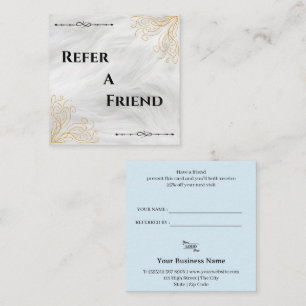 Modern Business Refer a Friend Professional Referral Card