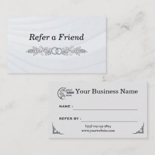 Modern Business Refer a Friend Professional Referral Card