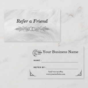Modern Business Refer a Friend Professional Referral Card