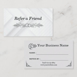 Modern Business Refer a Friend Professional Referral Card