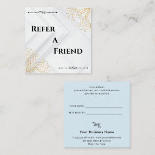 Modern Business Refer a Friend Professional Referral Card