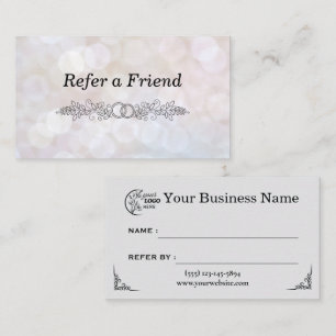Modern Business Refer a Friend Professional Referral Card