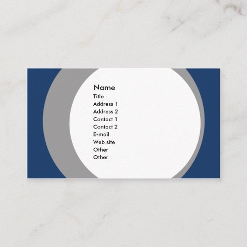 Modern Business/Social Networking Profile Card Business Cards