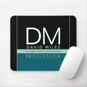 Modern Business Template All Colors Customizable Mouse Pad