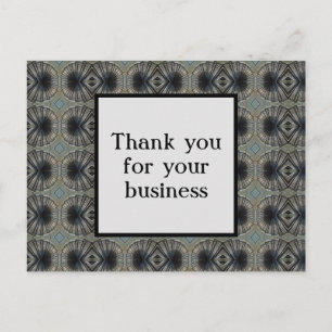 Modern Business Thank You Customer Appreciation Postcard