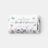 Modern Butterflies Bridal Shower Thank you