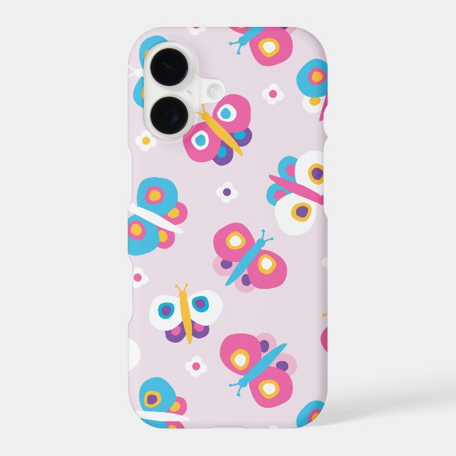 Modern Butterfly Case-Mate iPhone Case (Back)