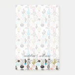 Modern Cactus Geometric Pattern Post-it Notes