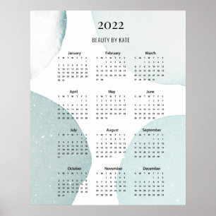 Modern, Calender 2022 Poster