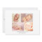 Modern Calligraphy Baby Girl Photo Collage Birth