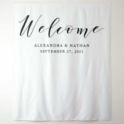 Modern Calligraphy Backdrop  Photo Booth Prop