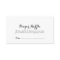 Modern Calligraphy Diaper Raffle Ticket