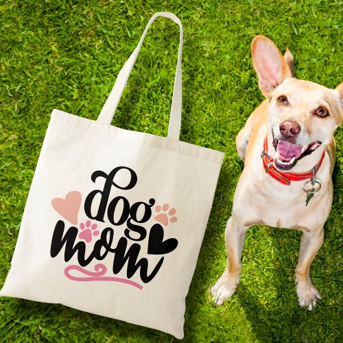 Modern Calligraphy  DOG PAPA Tote Bag