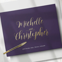 Modern Calligraphy for Bride and Groom's Wedding