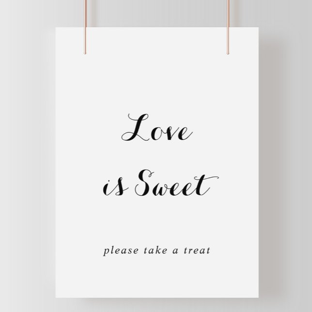 Modern Calligraphy Love Is Sweet Sign (Creator Uploaded)