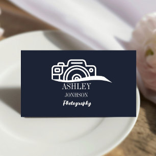 Modern Calligraphy Photographer photography Business Card